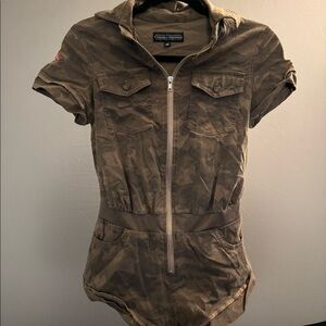 Army Pattern Jumpsuit